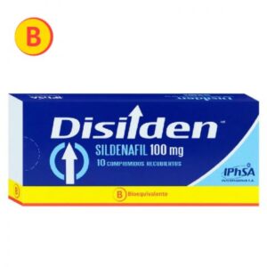 DISILDEN 100MG X 10 COMPR (SILDENAFIL)