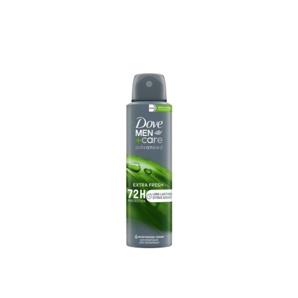DOVE MEN EXTRA FRESH 72 HORAS 150ML