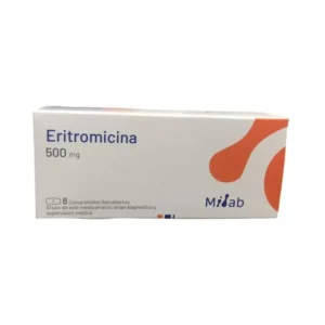 ERITROMICINA 500MG 8 COMP.