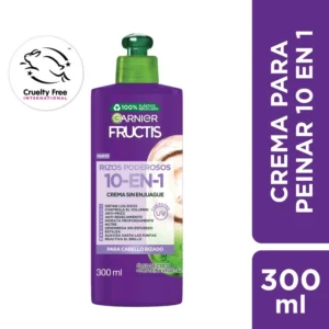 FRUCTIS RIZOS PODEROSOS CREMA PARA PEINAR 300ML