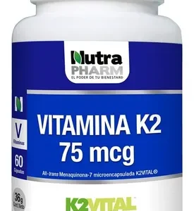 N.PHARM VITAMINA K2 75MCG 60 CAP.