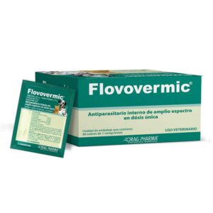 FLOVOVERMIC ANTIPARASITARIO INTERNO PERRO/GATO 1 COM.