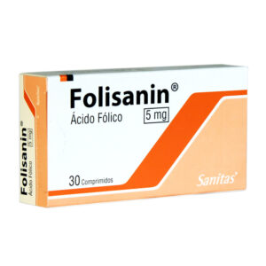 FOLISANIN 5MG 30 COMP. (ACIDO FOLICO)
