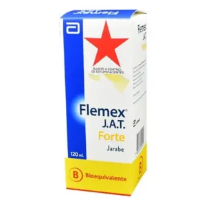 FLEMEX J.A.T. FORTE JBE X 120 ML (CODEINA/PSEUDOEFEDRINA/CLORFENAMINA)