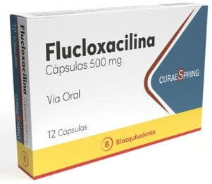 FLUCLOXACILINA 500MG
