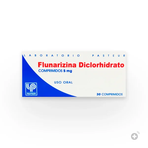 FLUNARIZINA DICLORHIDRATO 5 MG X 30 COM