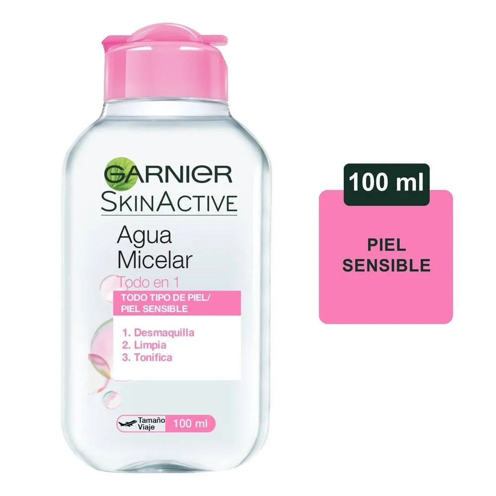 GARNIER AGUA MICELAR TODO EN 1 100ML