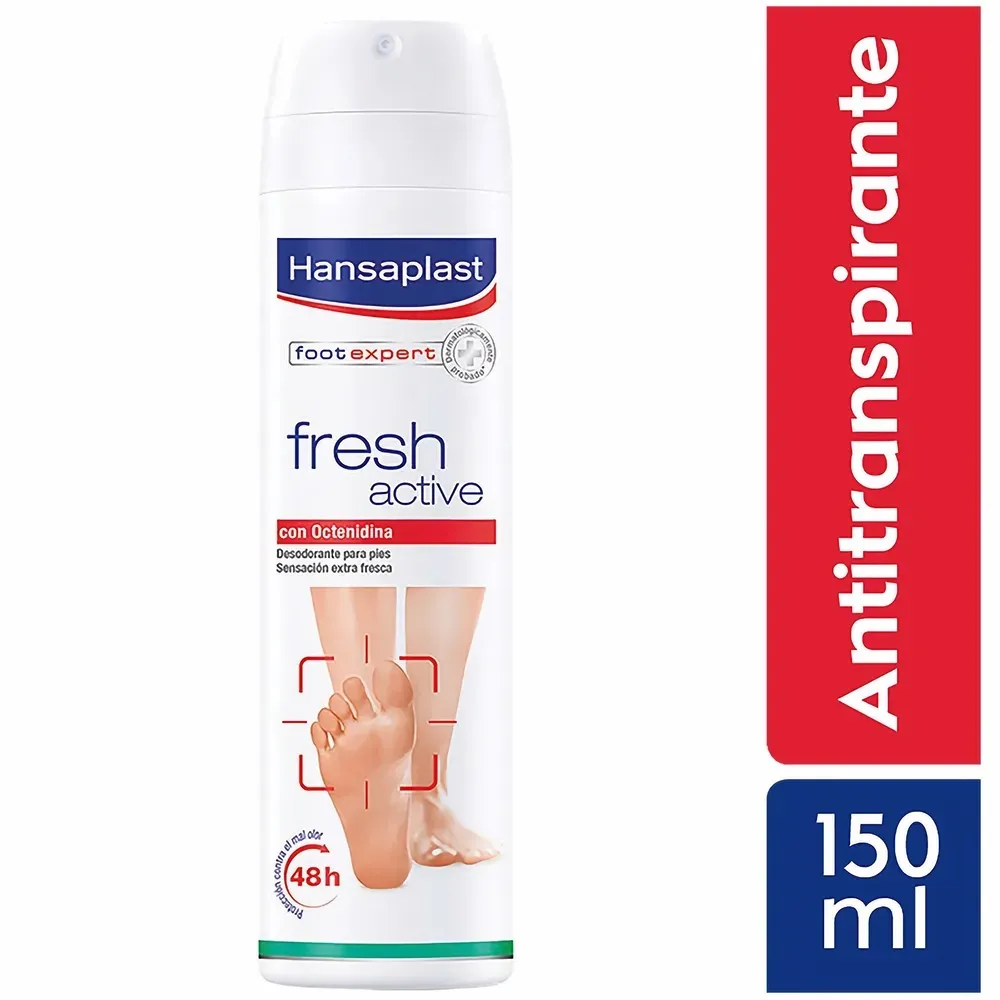 HANSAPLAST FOOT EXPERT FRESH ACTIVE DESOD PIES SPRAY X 150 ML