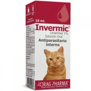 INVERMIC GOTAS ORALES GATO 10ML (VETER.) (LEVAMISOL)