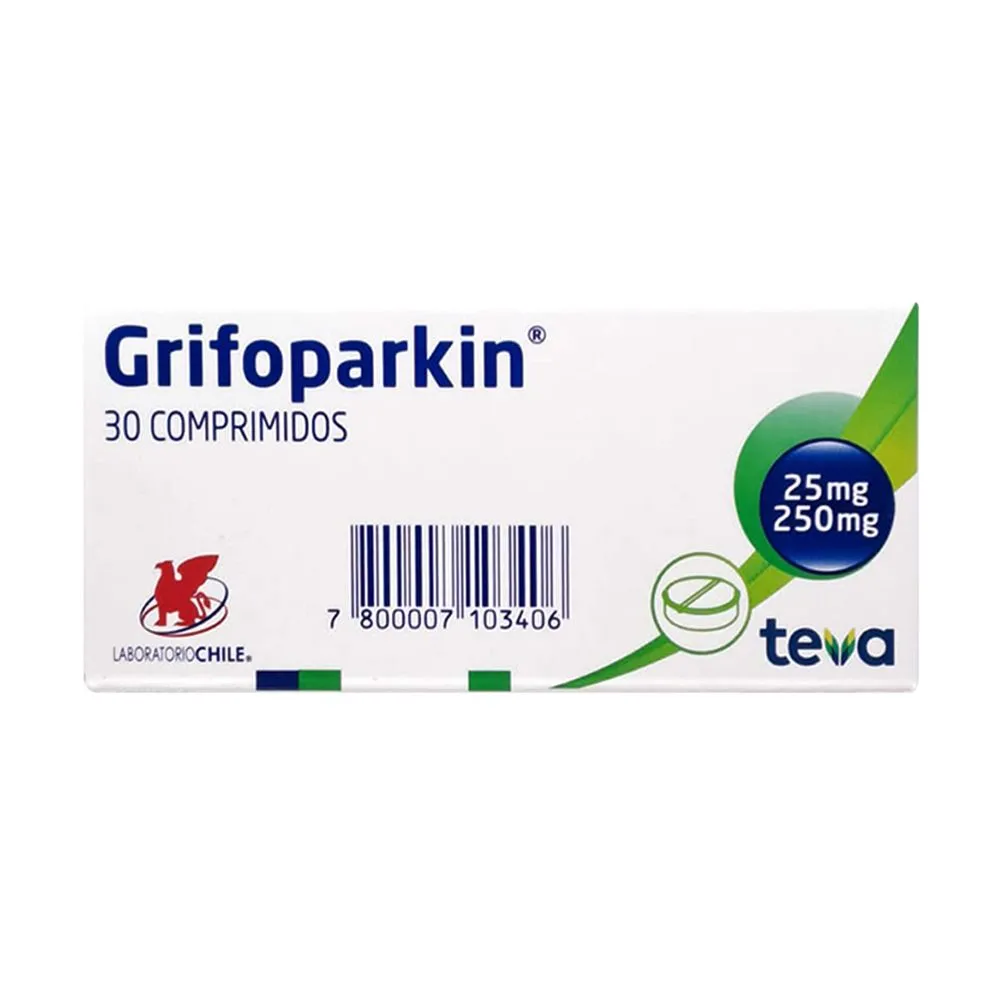 GRIFOPARKIN 30 COMP. (LEVODOPA/CARBIDOPA)