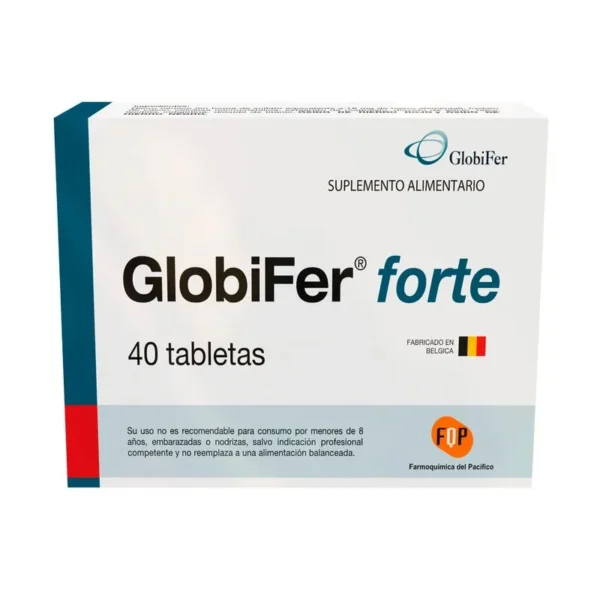 GLOBIFER FORTE HIERRO HÉMICO X 40 TABLETAS