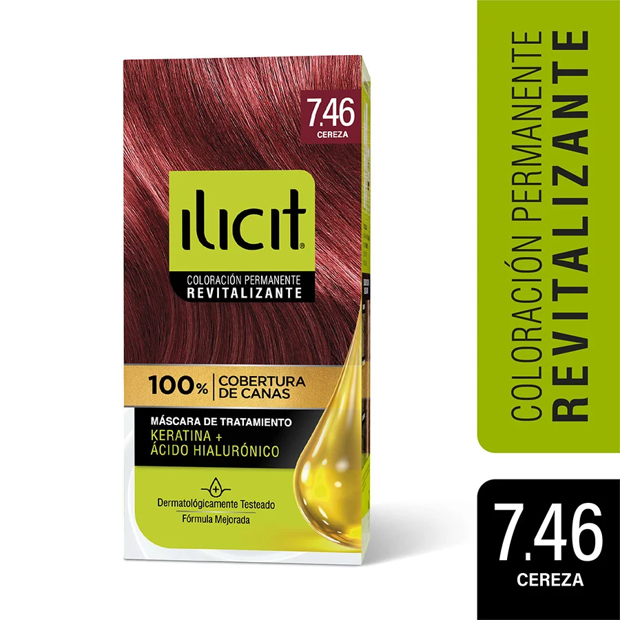 ILICIT 7.46 TINTE COLOR CEREZA