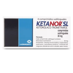 KETANOR SL 30MG 4 COMP. (KETOROLACO)