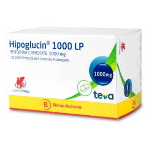 HIPOGLUCIN 1000 LP 60 COMP. (METFORMINA)