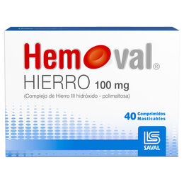 HEMOVAL 100MG 40 COMP.