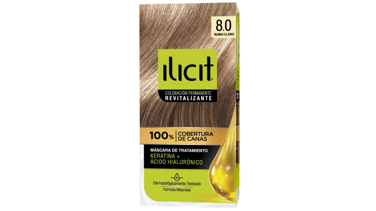 ILICIT 8.0 TINTE COLOR RUBIO CLARO