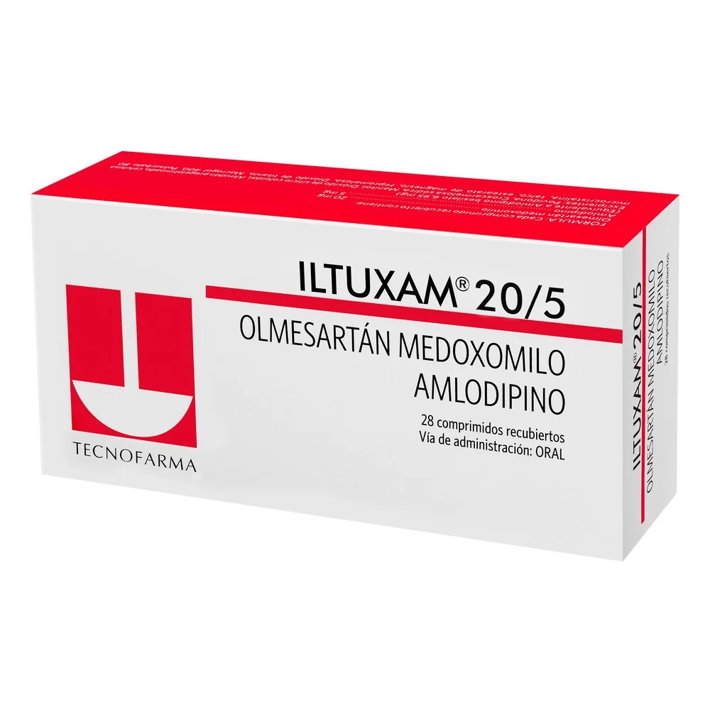 ILTUXAM 20/5 MG 28 COM. (OLMESARTAN/AMLODIPINO)