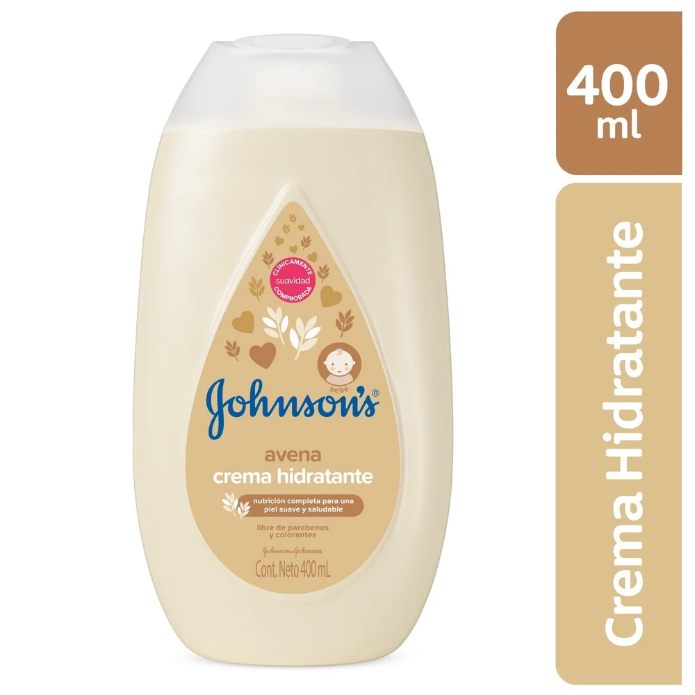 JOHNSON`S BABY CREMA LIQUIDA DE AVENA X 400ML
