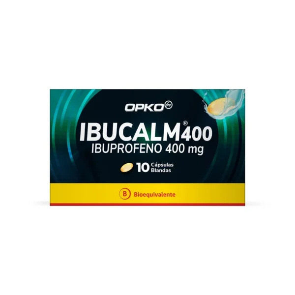 IBUCALM 400MG 10 CAP. (IBUPROFENO)