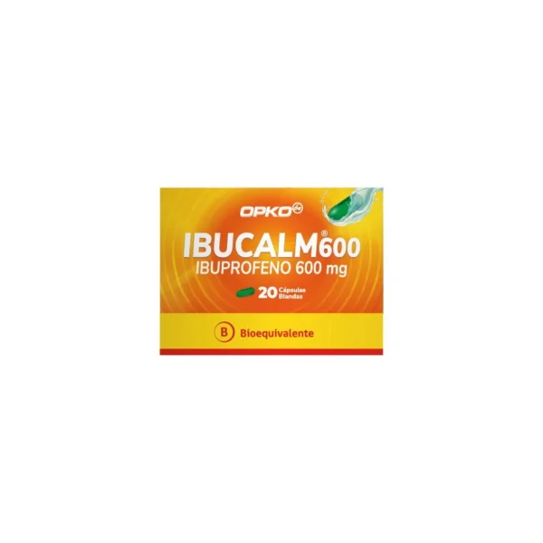 IBUCALM 600MG X 20 CAP BLANDAS (IBUPROFENO)