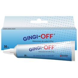 GINGI - OFF HIALURONATO DE SODIO 0.54G GEL GINGIVAL DENTICIÓN 30G