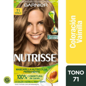 GARNIER NUTRISSE 71 VAINILLA RUBIO CENIZO