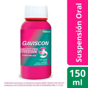 GAVISCON DOBLE ACCION SOL.ORAL 150ML