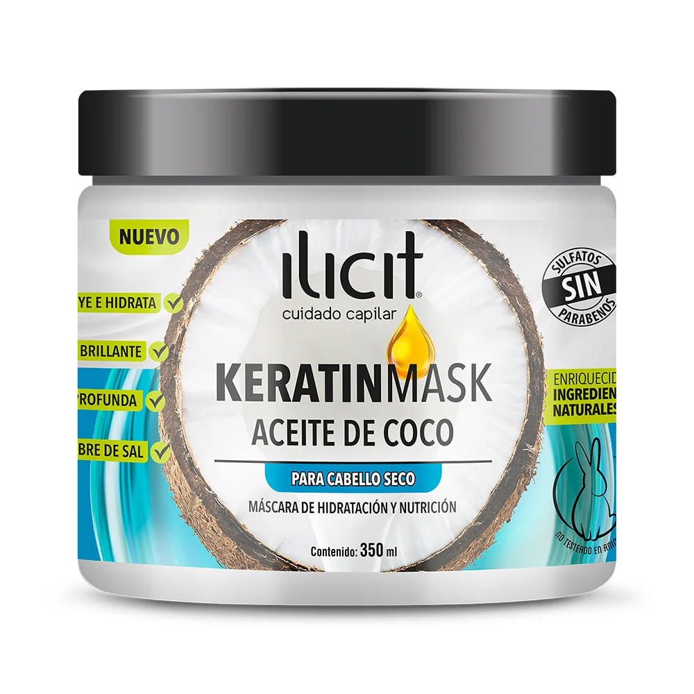 ILICIT KERATINMASK ACEITE COCO 350ML