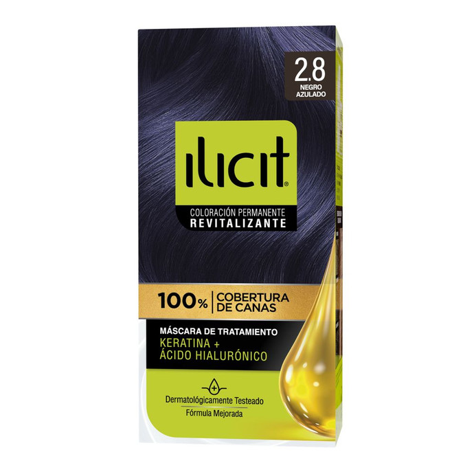 ILICIT 2.8 NEGRO AZULADO