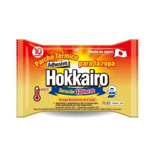 HOKKAIRO PARCHE TERMICO PARA ROPA X 10 UNIDADES