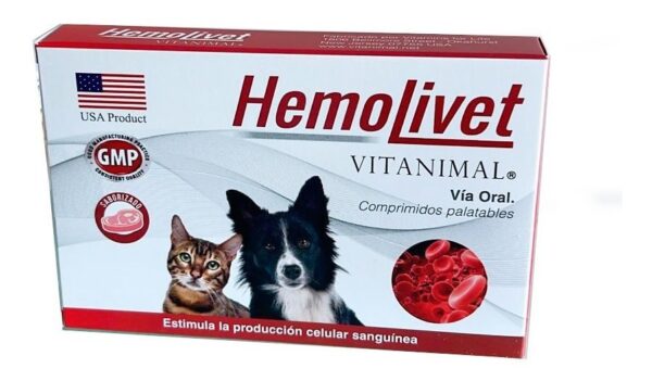 HEMOLIVET VITAMINAL X 30 COM. PALATABLES