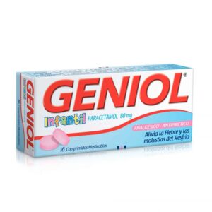 GENIOL INFANTIL 80MG 16 COMP.