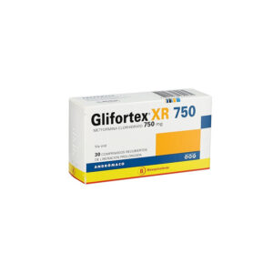 GLIFORTEX XR COM 750MG X30
