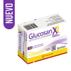 GLUCOSAN XR 1000 MG X 30 COMPRIMIDOS (METFORMINA)