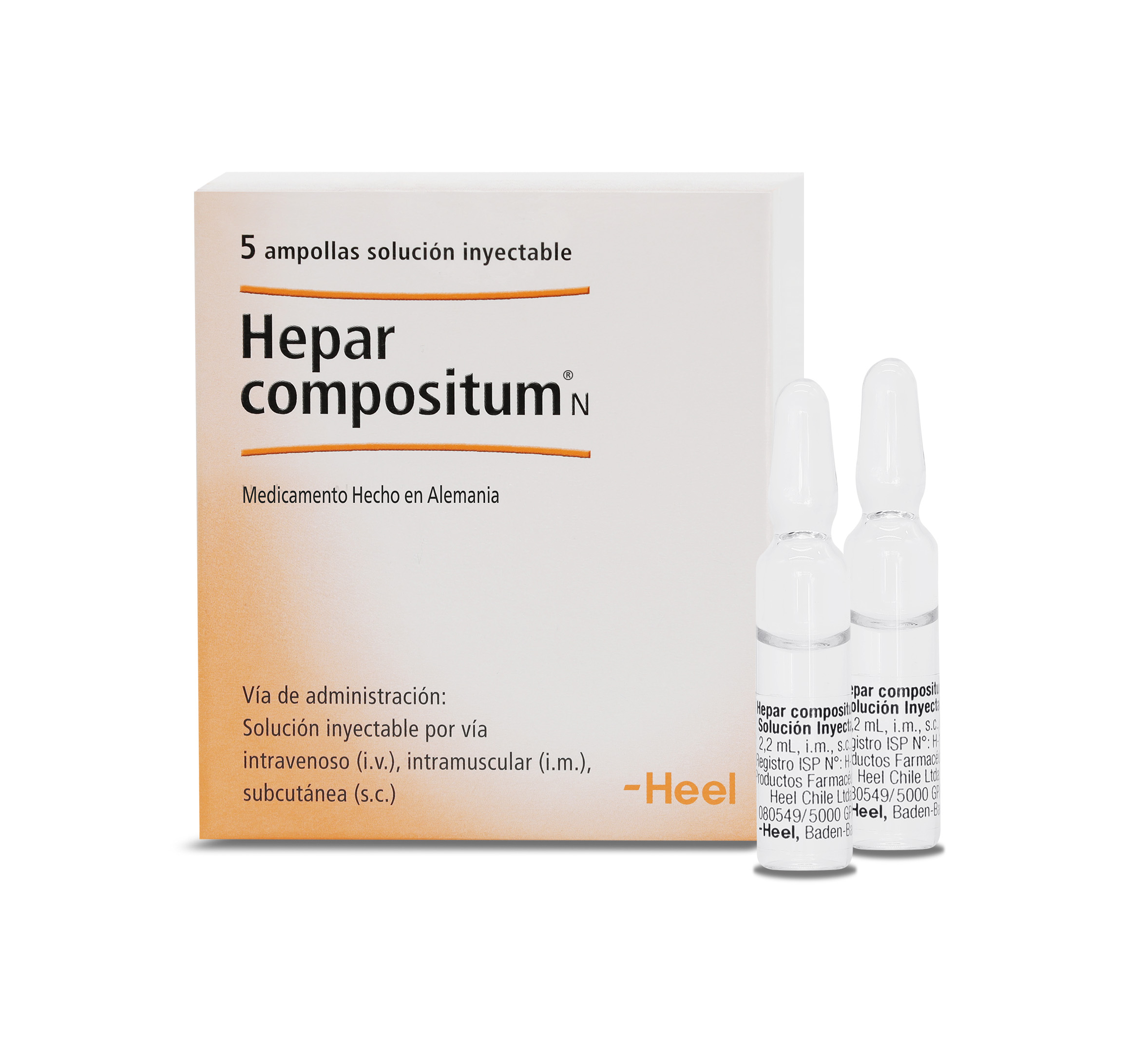 HEPAR COMPOSITUM X 5 AMPOLLAS