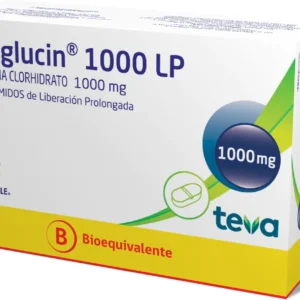 HIPOGLUCIN 1000LP X 30 COMPR (METFORMINA)
