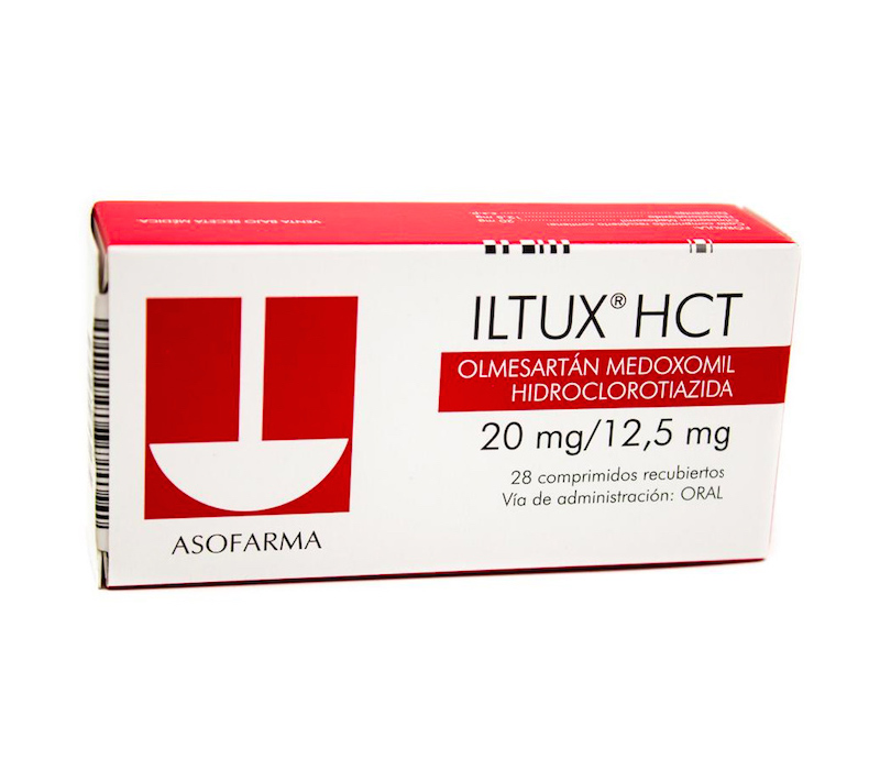 ILTUX HCT 20/12,5MG 28 COMP. (OLMESARTAN/HIDRO)