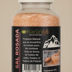 KARÜNLIFE SAL ROSADA FINA 350 G