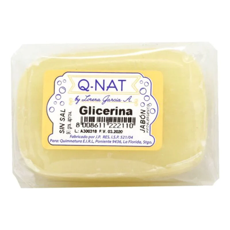 JABON GLICERINA X 90 GR Q.N.A.T