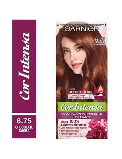 GARNIER 6.75 COR INTENSA CHOCOLATE CAOBA