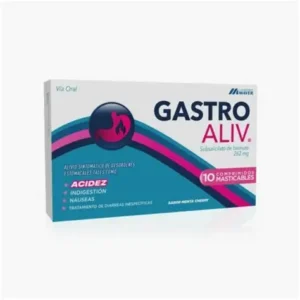 GASTROALIV MASTICABLE X 10 COMPR