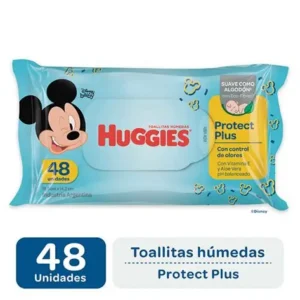 HUGGIES TOALLA HUM LIMP TRIPLE PORT 48 UNID