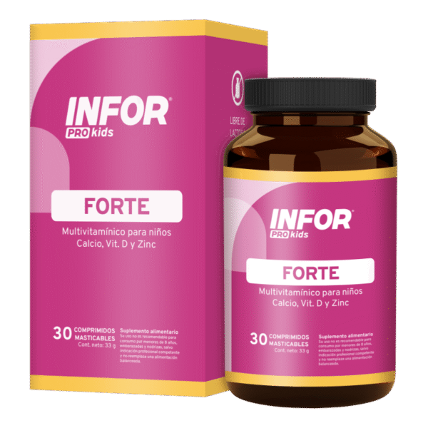 INFOR PRO KIDS FORTE X 30 COM. MASTICABLES