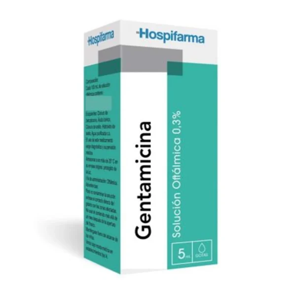 GENTAMICINA 0,3% GOTAS OFTALMICA 5ML