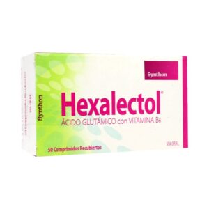 HEXALECTOL 50 COMP. (ACIDO GLUTAMICO)