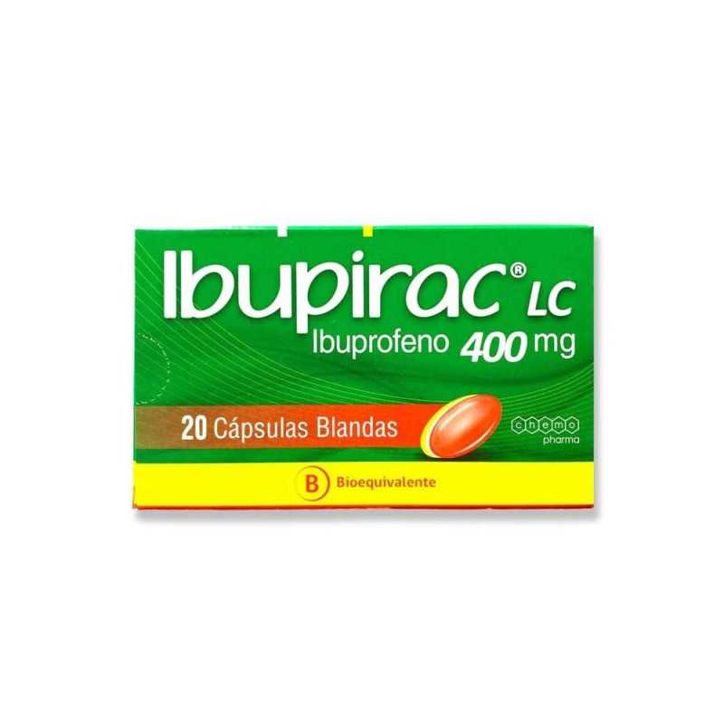 IBUPIRAC 400MG 10 CAP. (IBUPROFENO)