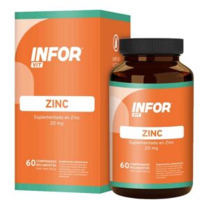 INFOR VIT ZINC 20MG 60 COM.