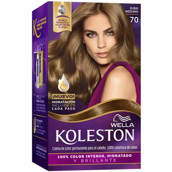 KOLESTON TINTE #70 RUBIO MEDIO X 50 G