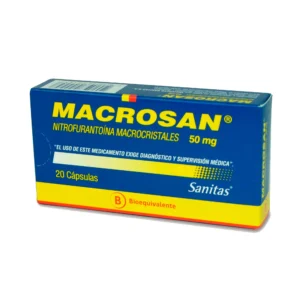 MACROSAN 50MG 20 CAP. (NITROFURANTOINA)