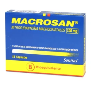 MACROSAN 100MG 15 CAP. (NITROFURANTOINA)